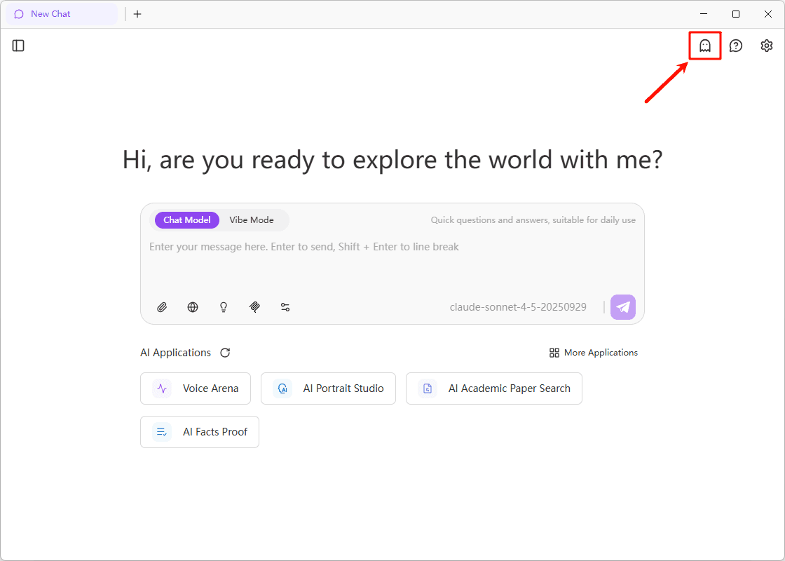Start Incognito Mode